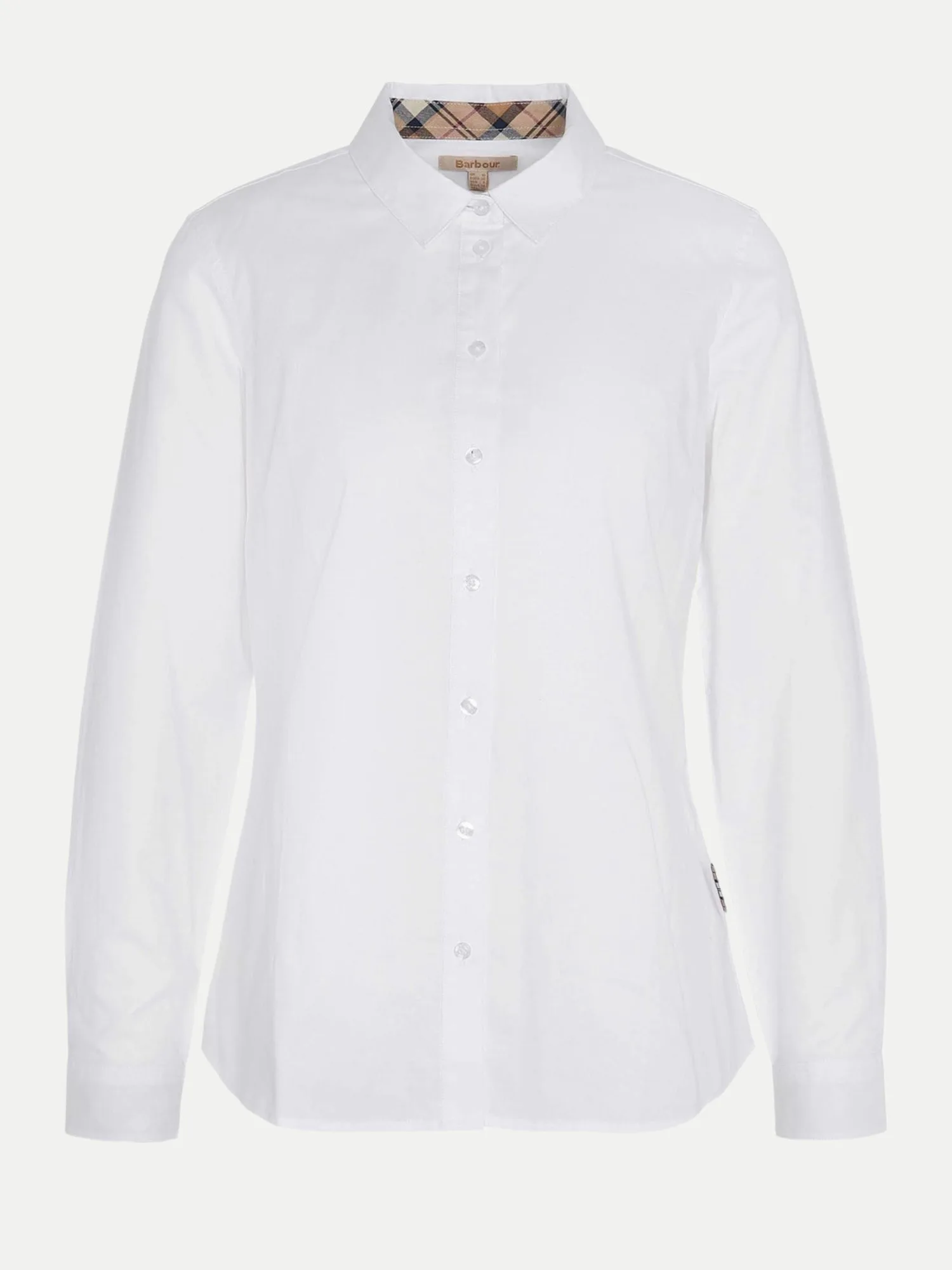 Barbour Bluse Derwent Weiß 42 - Barbour - FashionsVida
