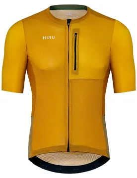 Maglia A Maniche Corte Advanced Cargo Mustard