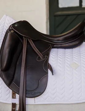 Schabracke FISHBONE weiß DR - Kentucky Horsewear - FashionsVida