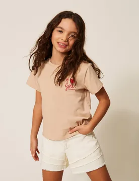 Twinset Short en bull avec volants - TWINSET - FashionsVida
