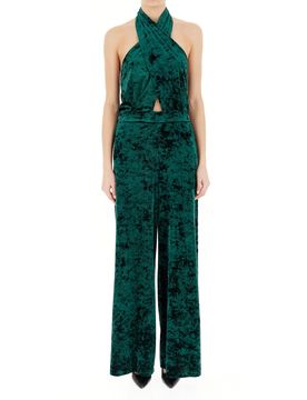Jumpsuit in velluto VERDE SCURO M