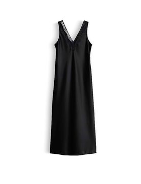 Maxikleid QAMILE schwarz 36 damen
