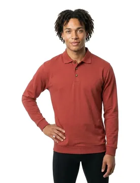 Polo à Manches Longues Crossover 00785 Red XL - MASCOT - FashionsVida