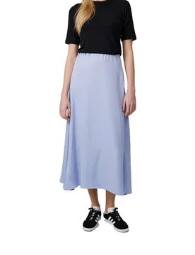 Makia Gonna Midi Selena Sky Blue L - Makia - FashionsVida