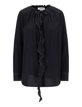 Victoria Beckham Camicia Con Ruches