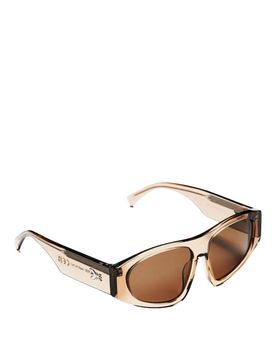 Occhiali Da Sole A Visiera Brown