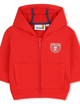Felpa Con Zip T60867 Red 4 Anni