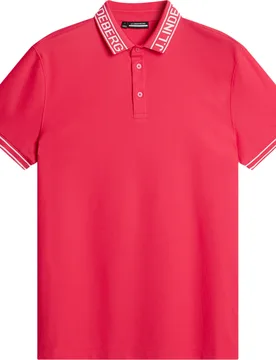 J.Lindeberg Polo Austin, pink xxl - J.lindeberg - FashionsVida