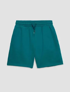 Women's Essentials Jersey Shorts in Green Size: 8 - Green - Size: 8 - Enorsia - FashionsVida
