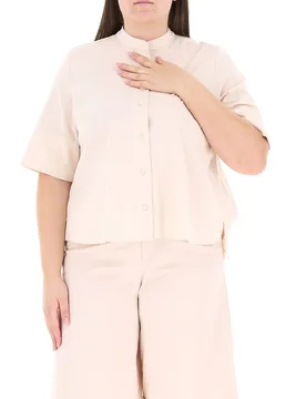 Camicia alla coreana COLLECTION CHAMPAGNE 54 - ELENA MIRO' - FashionsVida