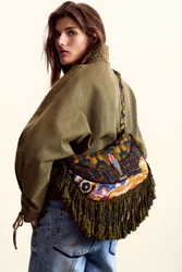 Sac à franges conçu par Mr. Christian Lacroix GREEN U female