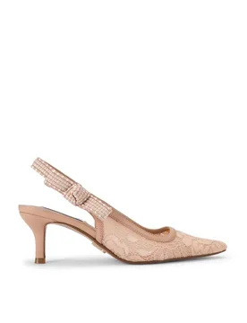Women's 'Ensemble Bl5' Fabric Heels in Pale Pink Size: 6 - Pale Pink - Size: 6 - Steve madden - FashionsVida