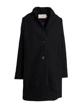 MAISON KITSUNÉ Mantel Damen Schwarz 34 Damen