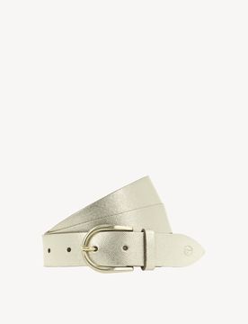 Cintura di pelle oro - 100