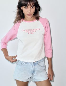 Maglietta Maniche Raglan Mean Girls
