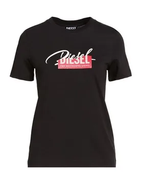 T-shirts Damen Schwarz XS Damen - Diesel - FashionsVida