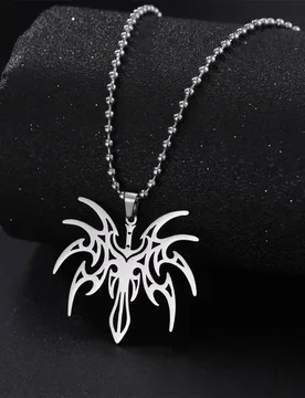 My Shape Punk Sword Thorns Pendant Necklaces for Men Boys Gothic Stainless Steel Hip Hop Rock Chain Necklace Fashion Jewelry - Aliexpress - FashionsVida