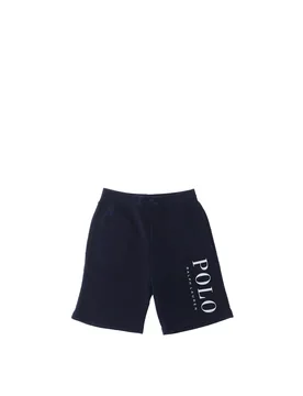 Bermuda in felpa POLO BOYS BLU M - Ralph Lauren - FashionsVida