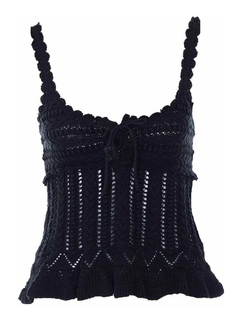 Isabel Marant Etoile Top Neves Nero