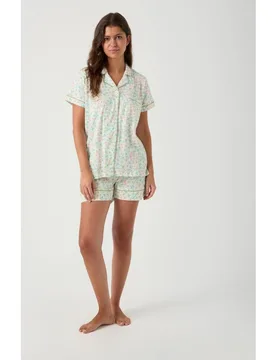 Pijama corto de punto de mujer - Kiff-Kiff - FashionsVida