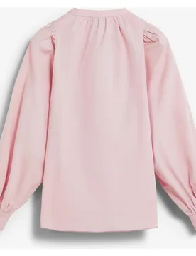 Camisa de mujer de manga larga y cuello redondo - Scalpers - FashionsVida