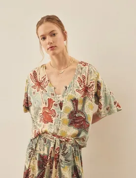 Top bámbula de mujer - Southern Cotton - FashionsVida