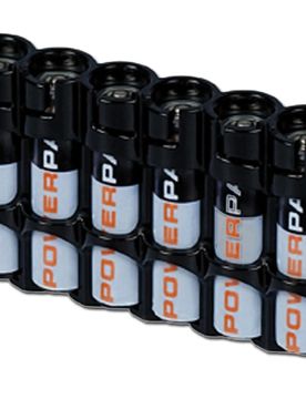 Batteriehalter Powerpax SlimLine 6 x AAA - Nachleuchtend Nachleuchtend adult