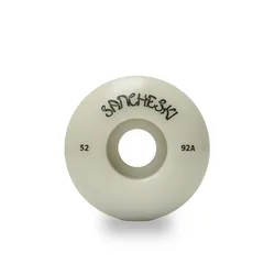 Roues De Skateboard 4 Unités White 52 mm / 99A unisex