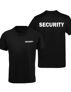 Simple Letter Printed "Security" Uniform T-Shirt. Summer Cotton O-Neck Short Sleeve Unisex T Shirt New S-3XL - Aliexpress - FashionsVida