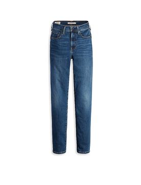 Jeans de talle alto corte recto 724 azul oscuro 32/L32