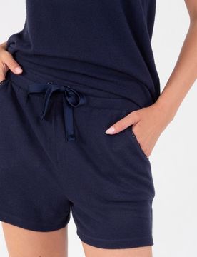 Short Bleu marine chiné M