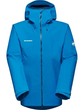 Crater IV HS Hooded Herren Funktionsjacke, hellblau XXL - Mammut - FashionsVida