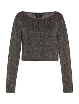 NAEMI Jersey negro / plata