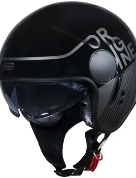 Casco Moto Jet SIERRA Snatch Nero Lucido taglia S - Origine - FashionsVida