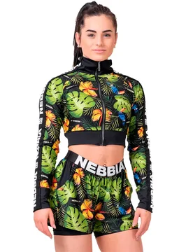 Veste High Energy Cropped Jungle Green XS - Nebbia - FashionsVida