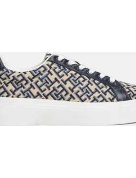 Zapatillas de mujer con plataforma y estampado monogram de - Tommy Hilfiger - FashionsVida
