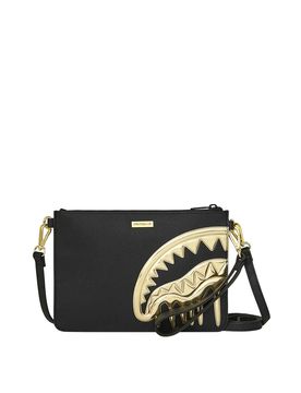 Pochette crossover dorata e pericolosa