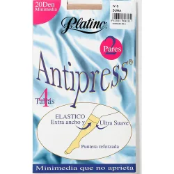 Pack dedos pares de minimedias de 20 deniers de mujer