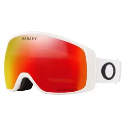Masque De Ski Flight Tracker M Prizm Snow Matte White Prizm Iridium Snow Torch/CAT3 Homme