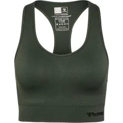 Tif Seamless Sports Damen Sport-BH, grün M