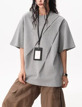 Retro Three-dimensional Short Sleeved T-shirt for Women in Summer, with A High-end Round Neck and Half Sleeves - Aliexpress - FashionsVida