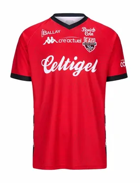 Heimtrikot EA Guingamp Guillo 2024/25 - Rouge - male - Size: XL - Kappa - FashionsVida