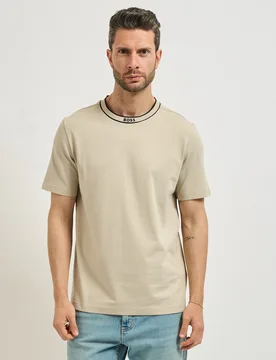 BOSS T-shirt e Polo Beige - BOSS - FashionsVida
