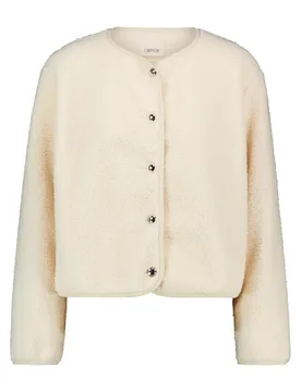 Sweat Jacke Kurz 1/1 Arm female - 40 - FashionsVida