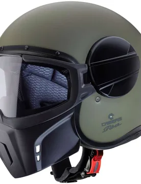 Casco Moto Jet GHOST X Verde Militare Opaco taglia M - Caberg - FashionsVida