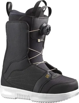 Chaussures De Snowboard Pearl Boa Black / White / Gold 22.0 - Salomon - FashionsVida