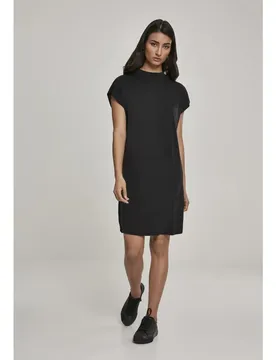 Robe à Manches Courtes Modal Black L