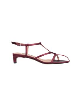 Women's Leather-Trim Mini Sandals