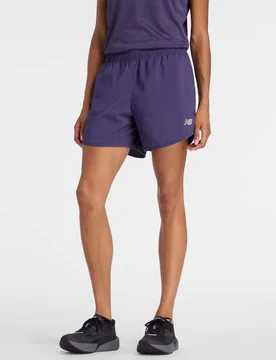 Woven Sports Shorts Dark Navy female - New Balance - FashionsVida