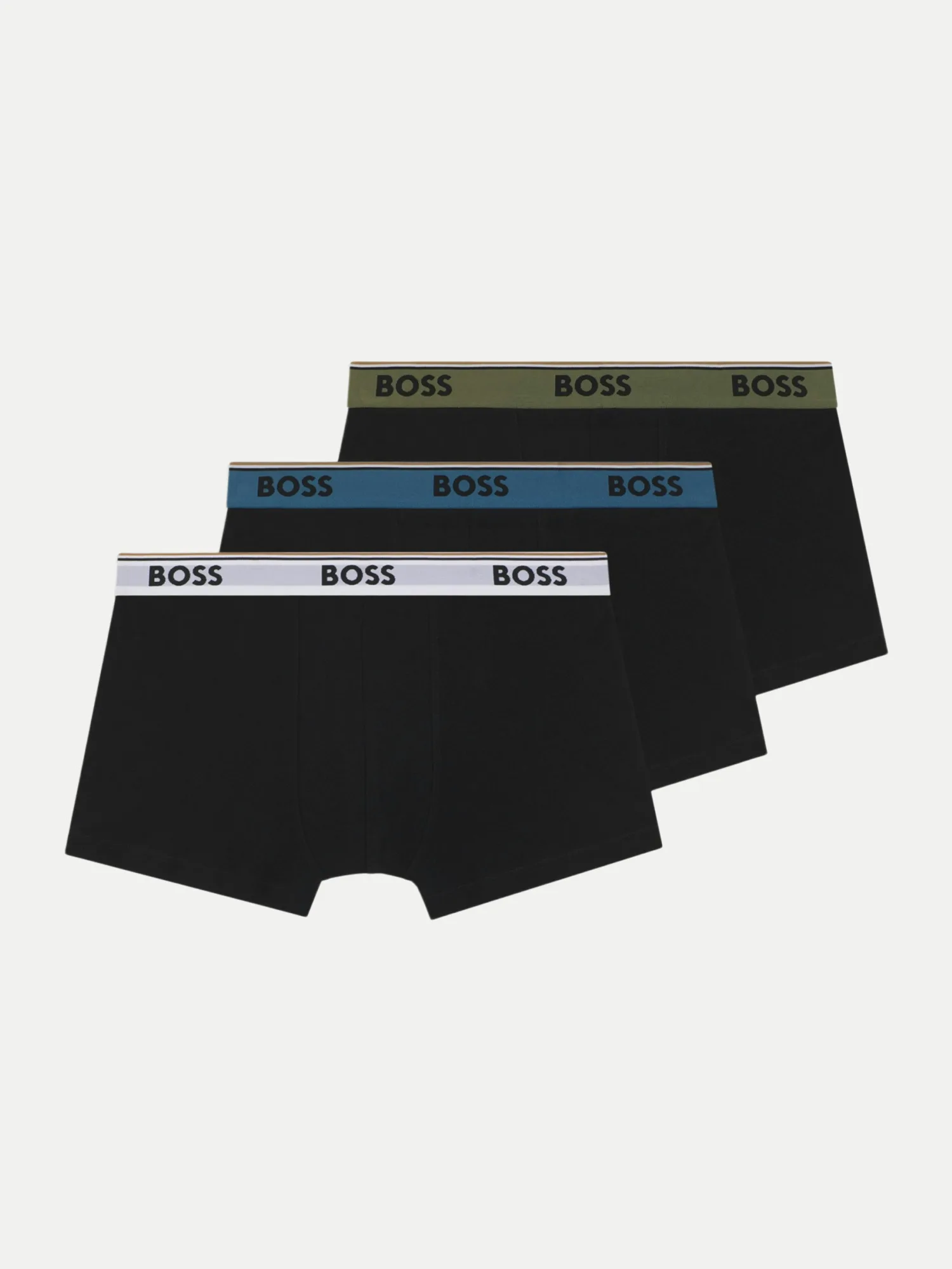 Black 3er-Pack Boxershorts mit Logoprint Schwarz XL - BOSS - FashionsVida